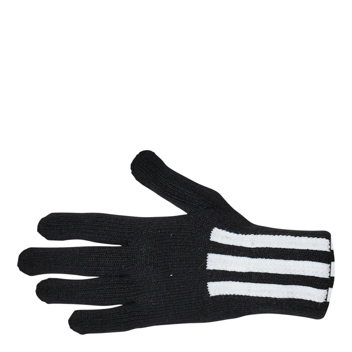 Adidas 3Stripes Gloves Conductive Black / White / White