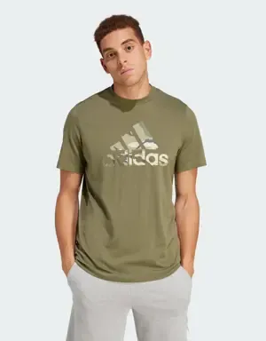 Adidas Camiseta Badge of Sport Camo Graphic