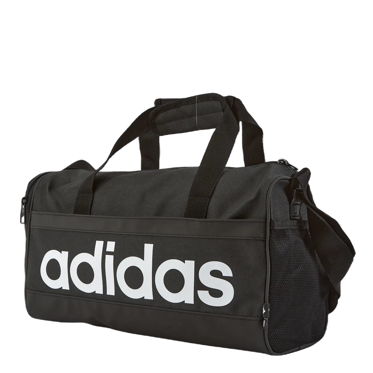 Adidas Essentials Linear Duffel Bag Extra Small Black / White