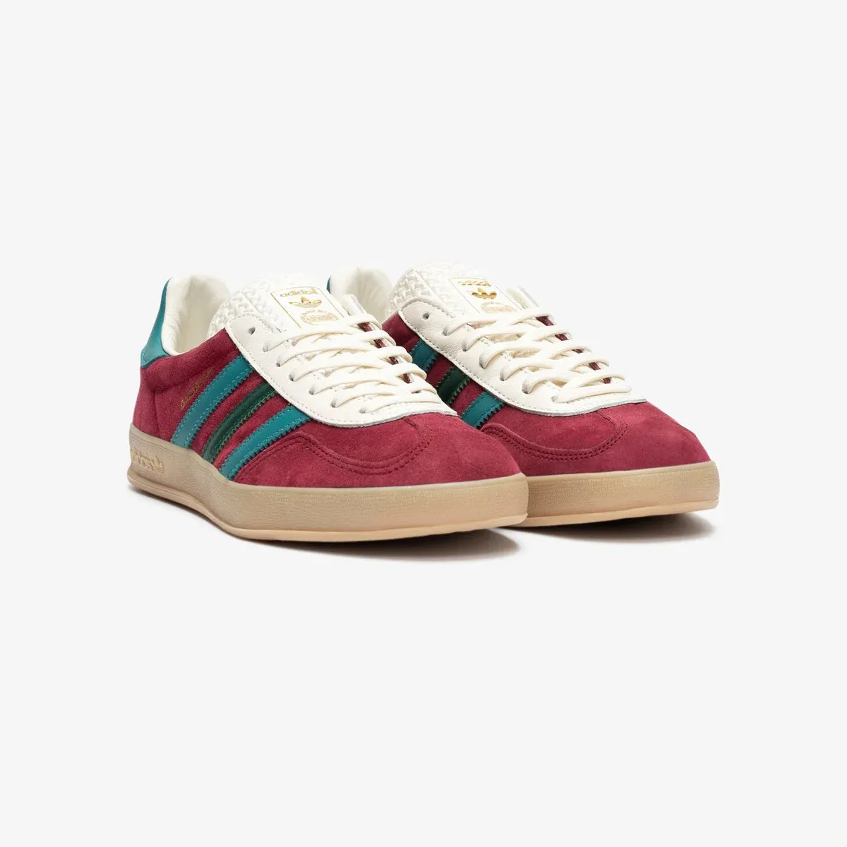 Adidas Gazelle Indoor Collegiate Burgundy / Arctic Fuchsia / Green