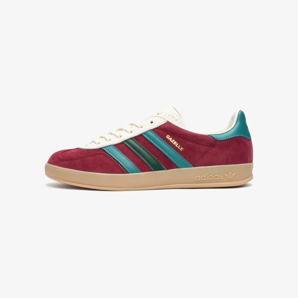 Adidas Gazelle Indoor Collegiate Burgundy / Arctic Fuchsia / Green