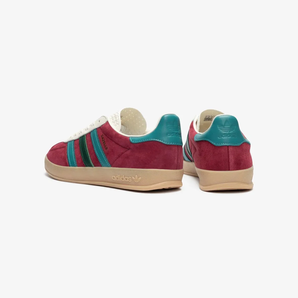 Adidas Gazelle Indoor Collegiate Burgundy / Arctic Fuchsia / Green