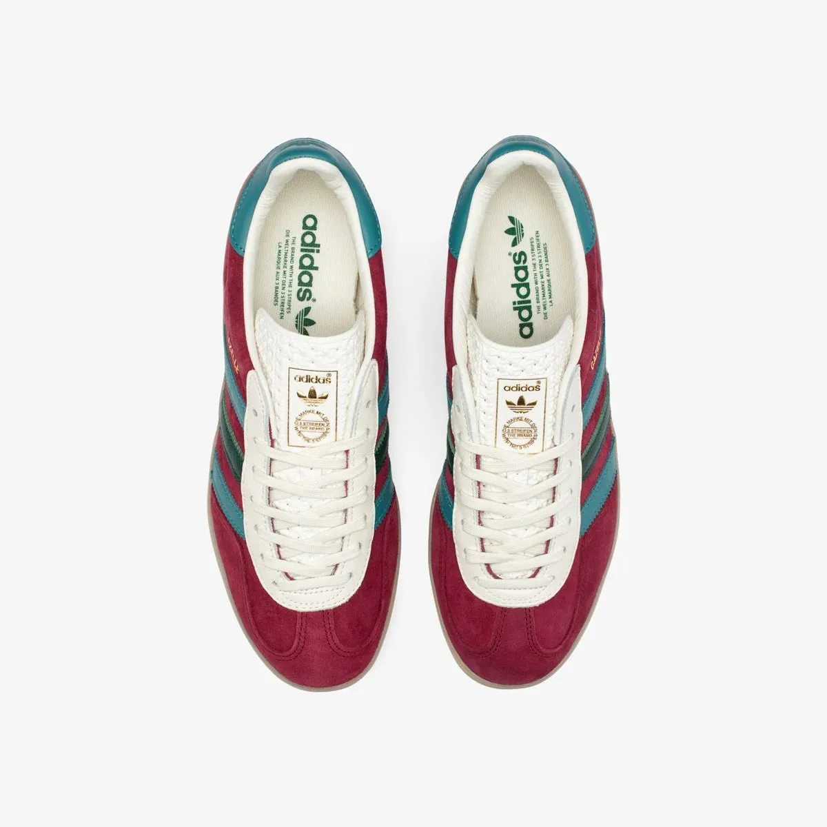 Adidas Gazelle Indoor Collegiate Burgundy / Arctic Fuchsia / Green