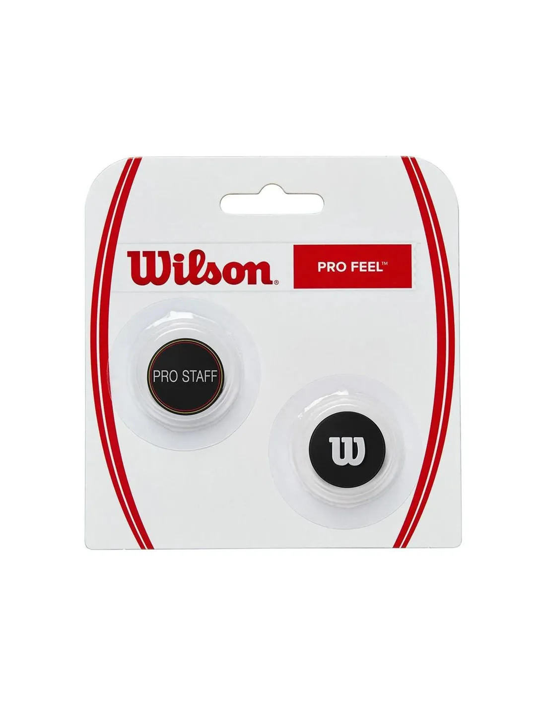 Antivibradores Wilson Pro Feel  Staff Dampeners Negro