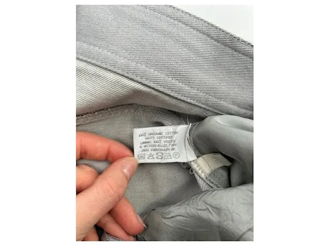 Autre Marque Pantalón NYNNE T.fr 34 Algodón Gris 