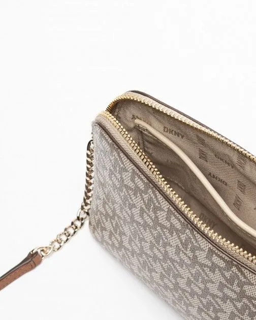 Bandolera Dkny Bryant Beige