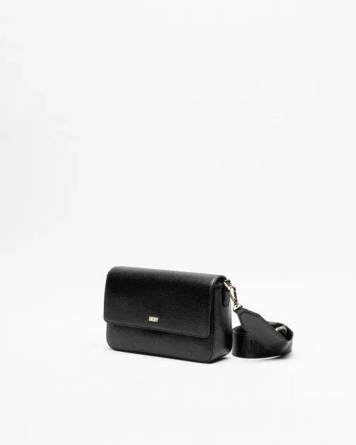 Bandolera Dkny Bryant Park MD Flap Negro