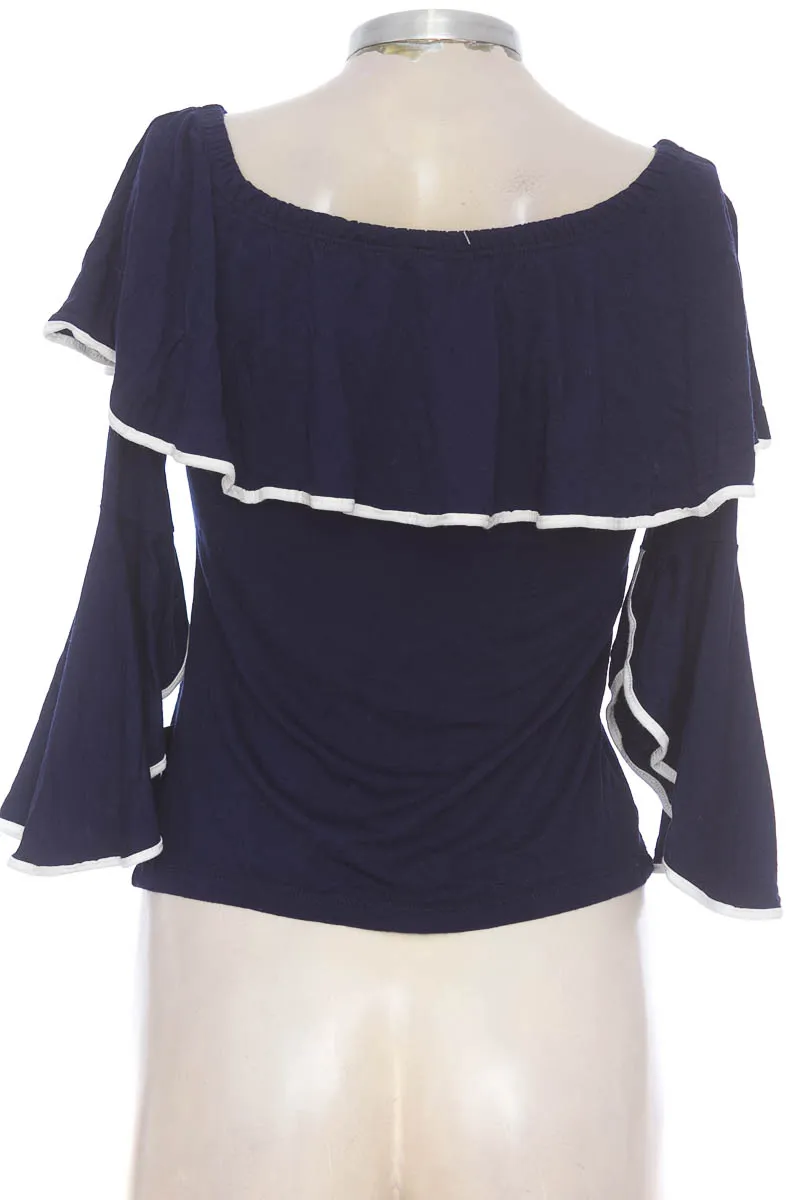 BLUSA COLOR AZUL  MARTINA