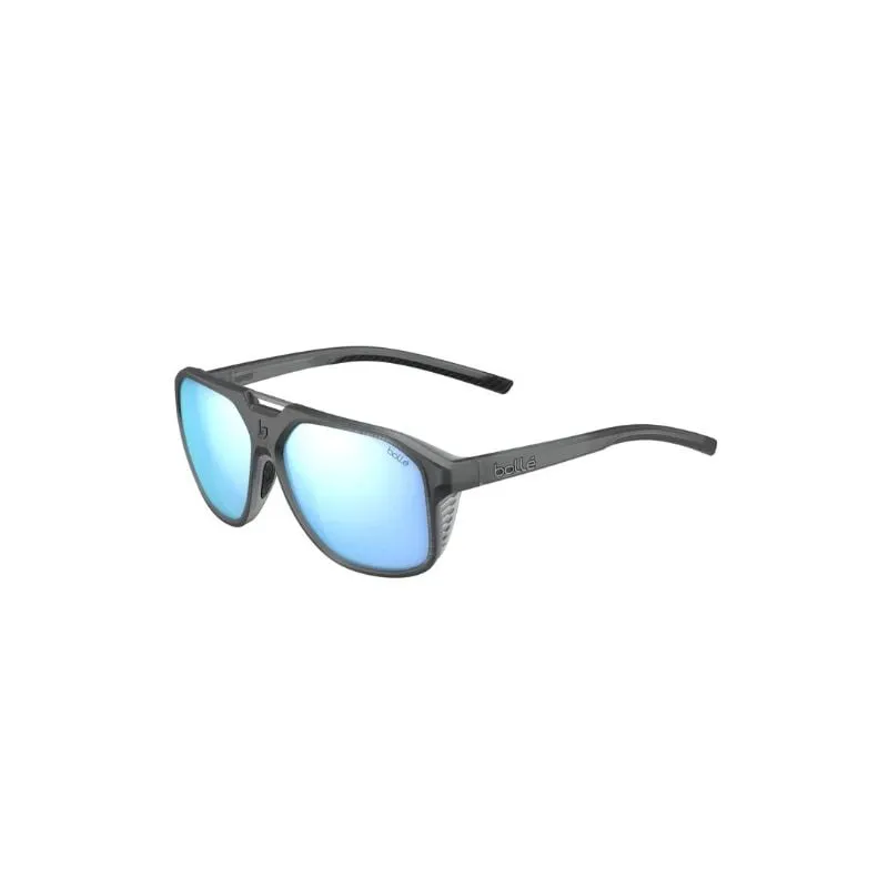 BOLLE Gafas de sol Arcadia (Negro Escarcha Azul Cielo Polarizadas)