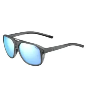 BOLLE Gafas de sol Arcadia (Negro Escarcha Azul Cielo Polarizadas)