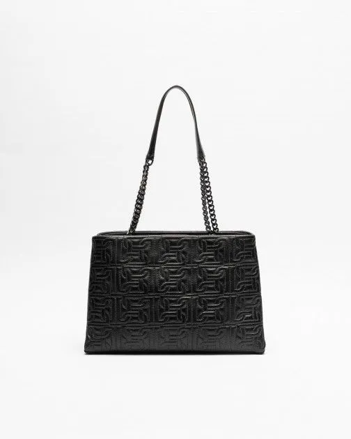 Bolso de hombro Dkny Delanie Negro