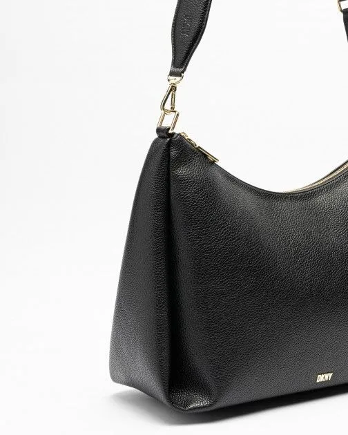 Bolso de hombro Dkny Hailey Negro