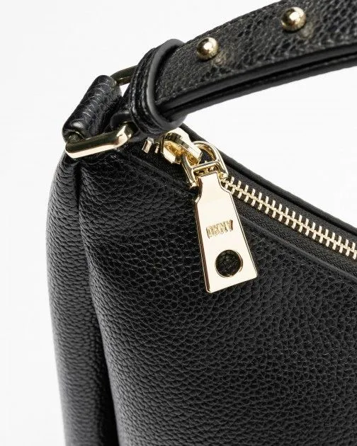 Bolso de hombro Dkny Hailey Negro