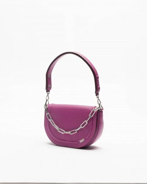 Bolso de hombro Dkny Orion Morado