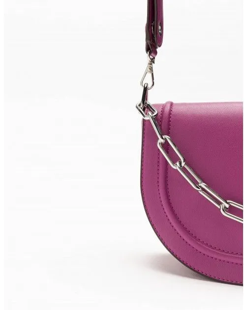 Bolso de hombro Dkny Orion Morado