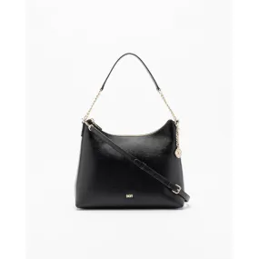 Bolso hobo Dkny Bryant Conv Hobo Negro