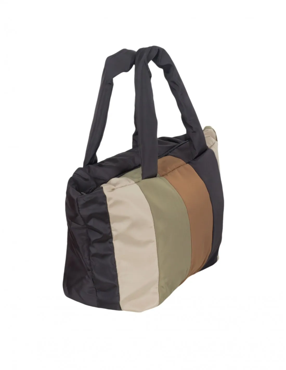 Bolso Shopper Nylon Rayas