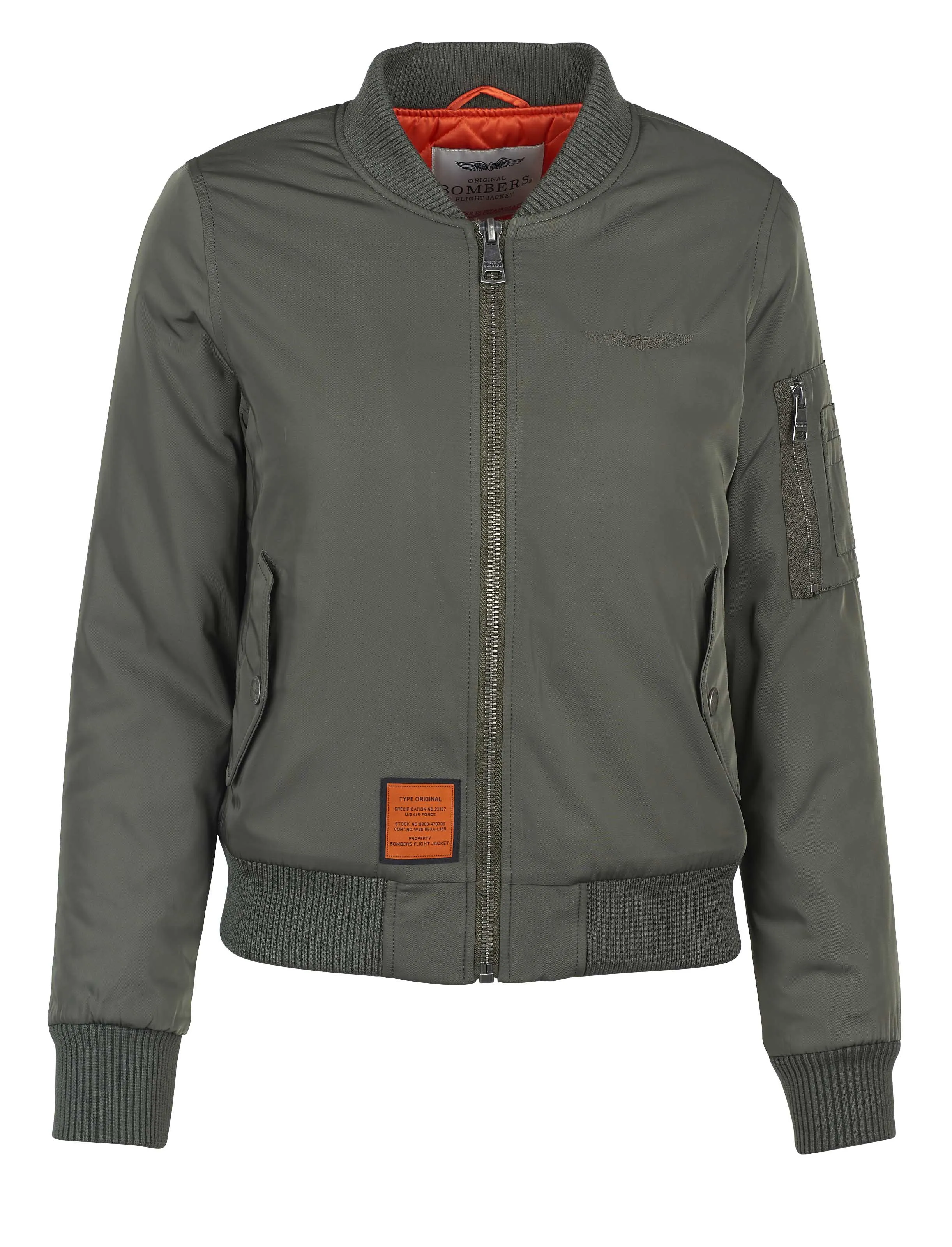 BOMBERS ORIGINAL Chaqueta bomber original en caqui