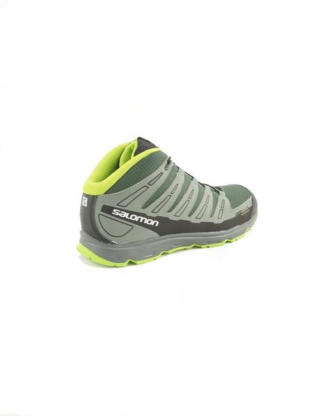 Bota Trekking Junior Salomon Sinapse Verde