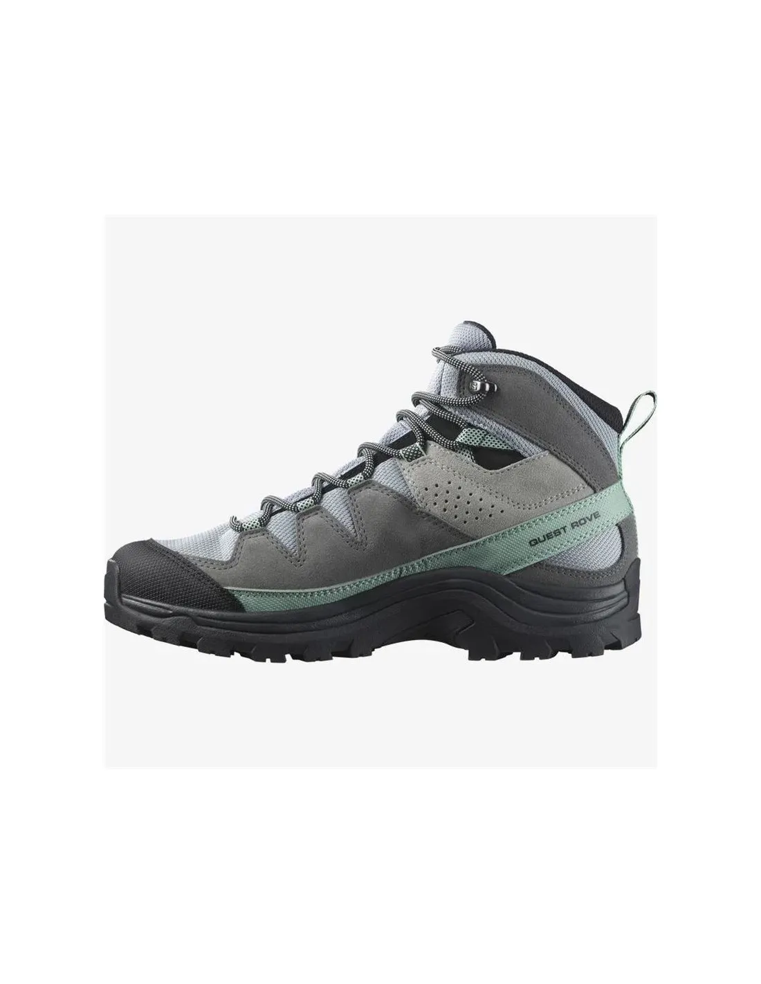 Botas de Montaña Salomon Quest Rove Gore-Tex Gris/Negro Mujer