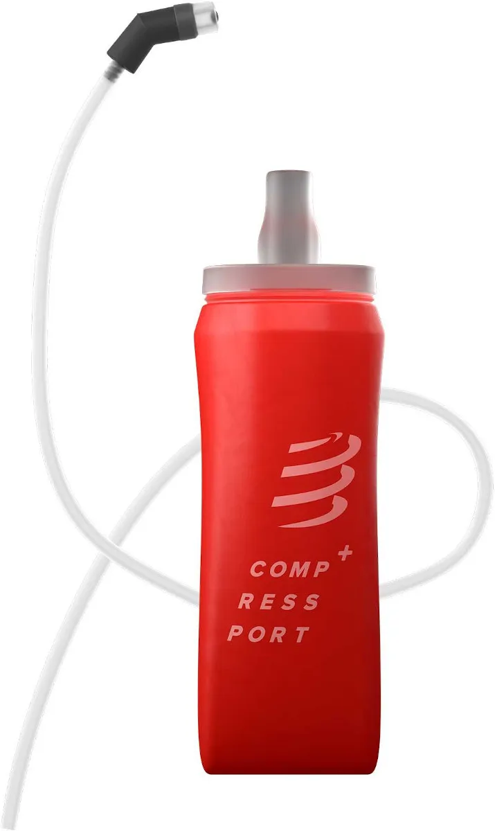 Botella Compressport ErgoFlask 500mL + Tube