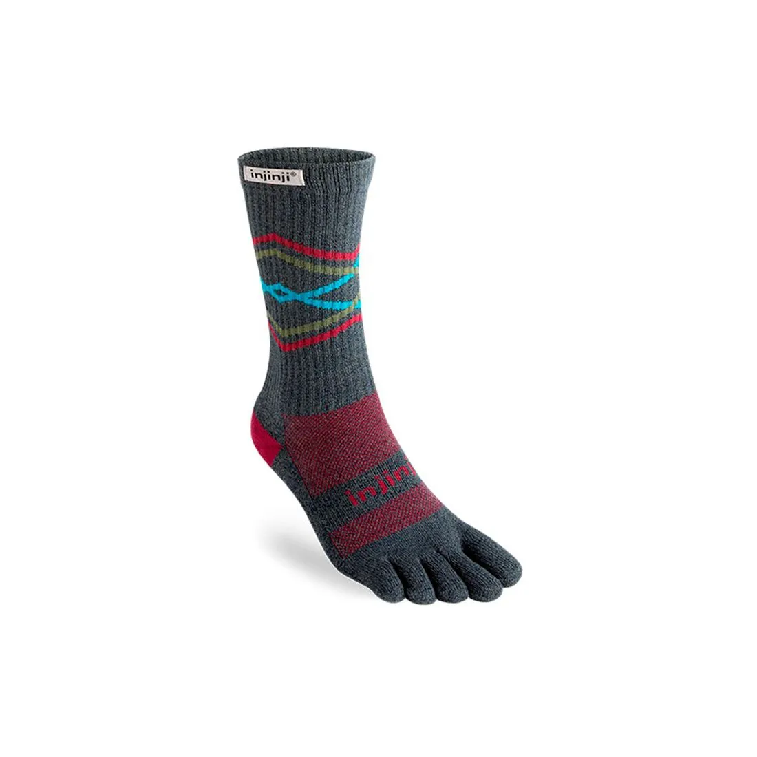 Calcetines de dedos Injinji Trail Midweight Crew