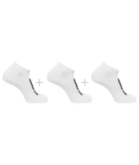 Calcetines de Fitness Salomon Everyday Low Blanco