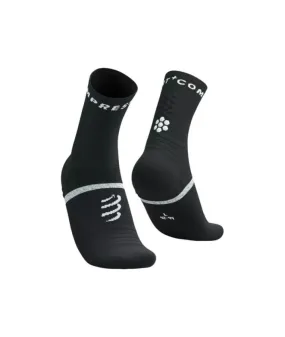 Calcetines de Running Compressport Pro Marathon V2.0 Negro/Blanco