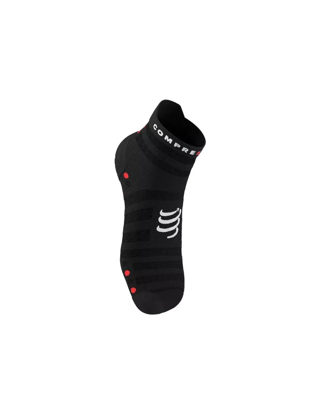 Calcetines de Running Compressport Pro Racing v4.0 Ultralight Run Low Negro