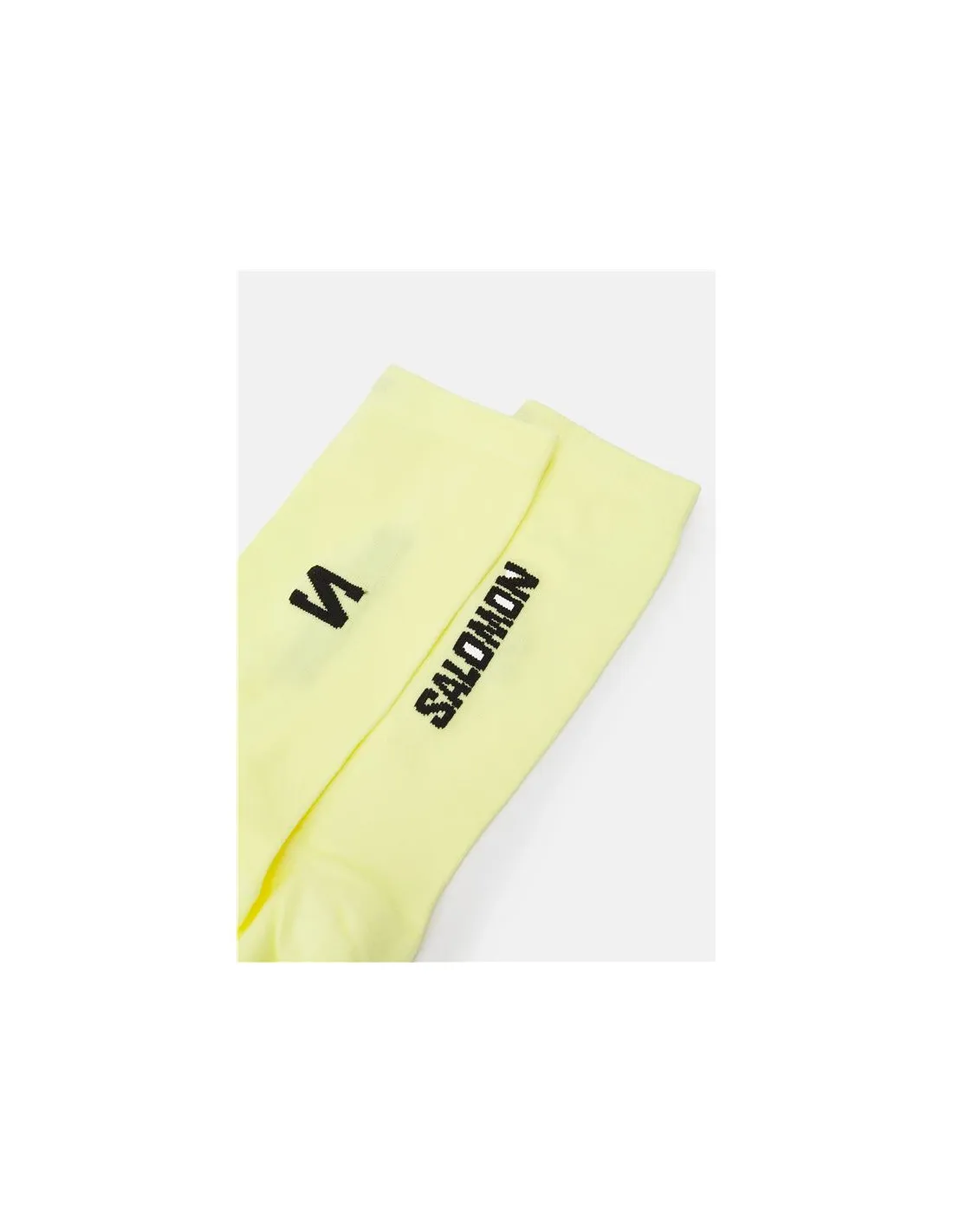 Calcetines de Running Salomon 365 Crew Amarillo