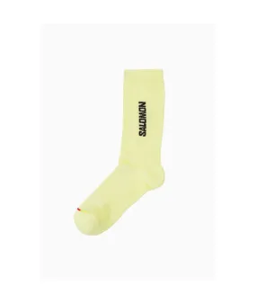 Calcetines de Running Salomon 365 Crew Amarillo