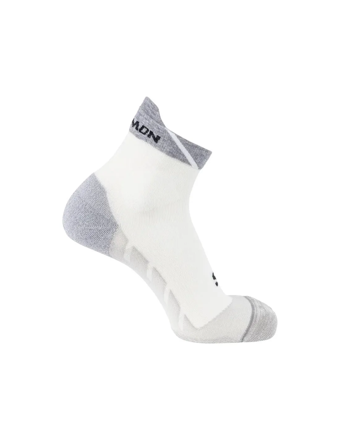 Calcetines de Running Salomon SpeedCross Ankle Blanco Gris