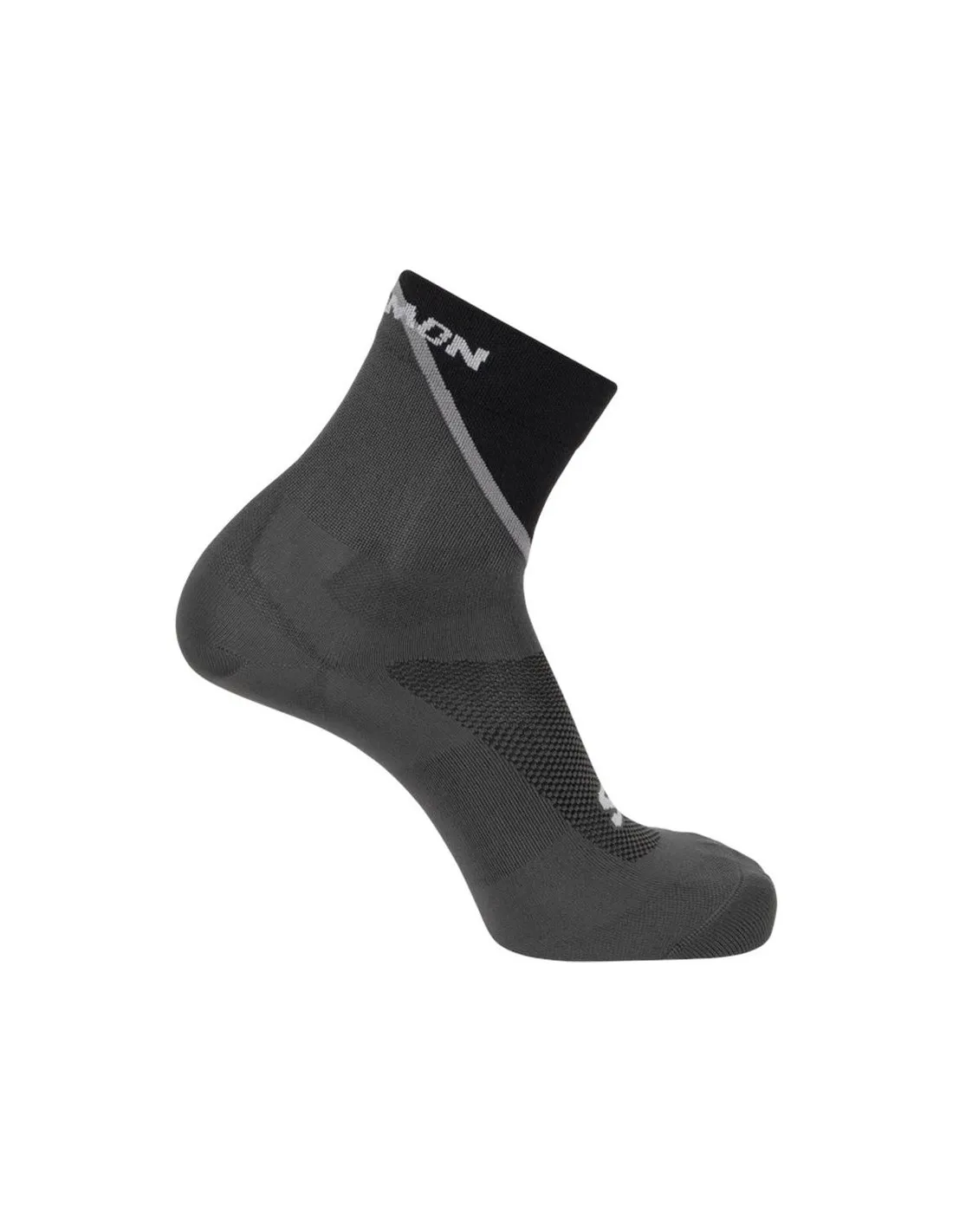 Calcetines de Running Salomon Speedcross Crew Negro Gris