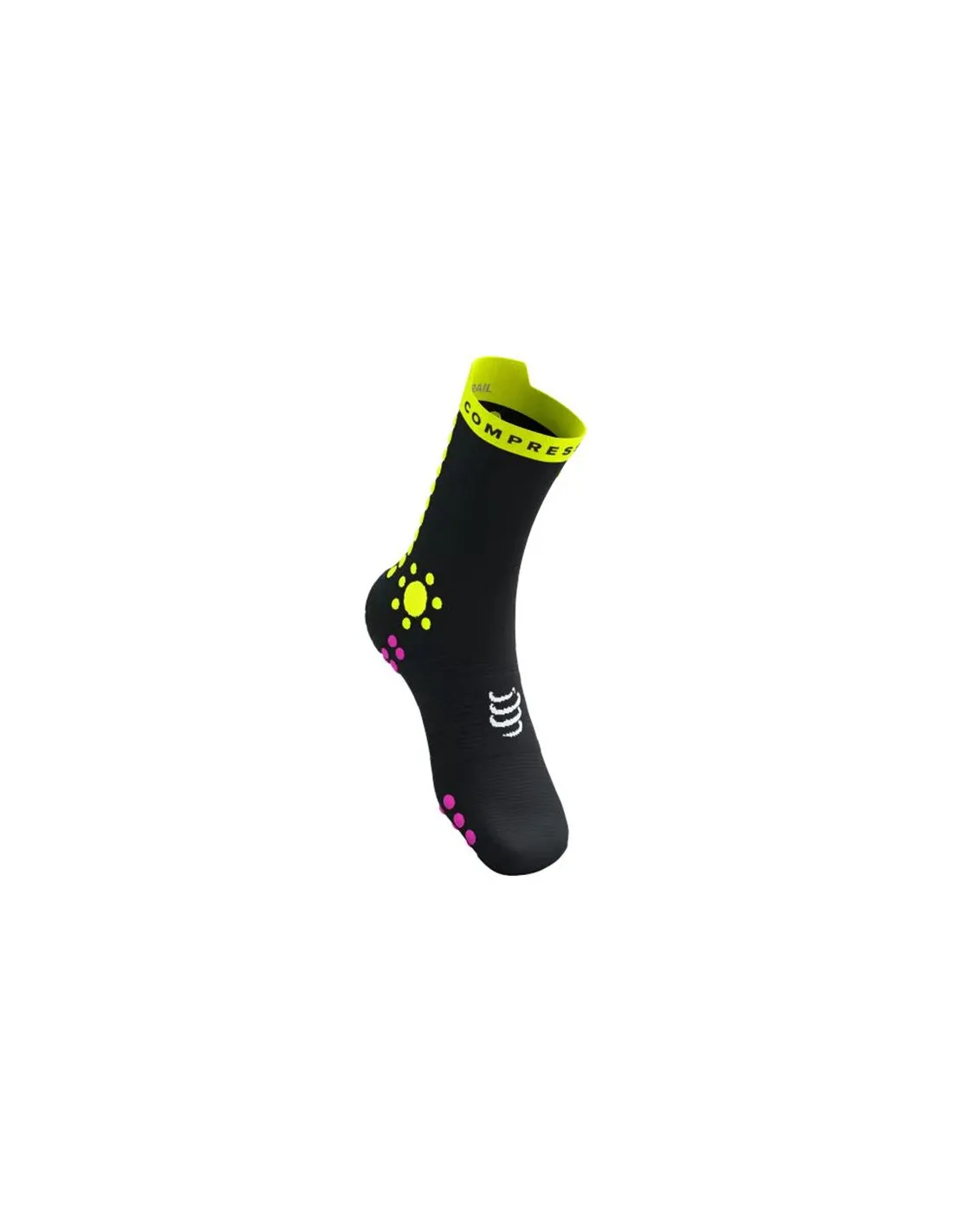 Calcetines de Trail Compressport Pro Racing v4.0 Negro