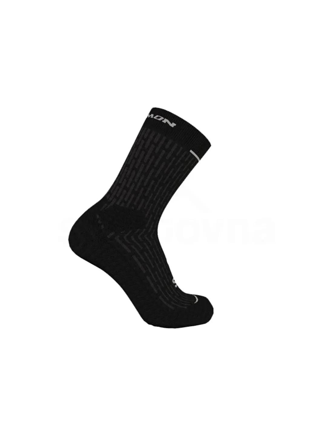 Calcetines de Trail Salomon Ultra Glide Crew Negro