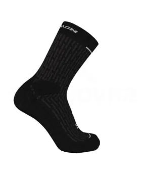 Calcetines de Trail Salomon Ultra Glide Crew Negro