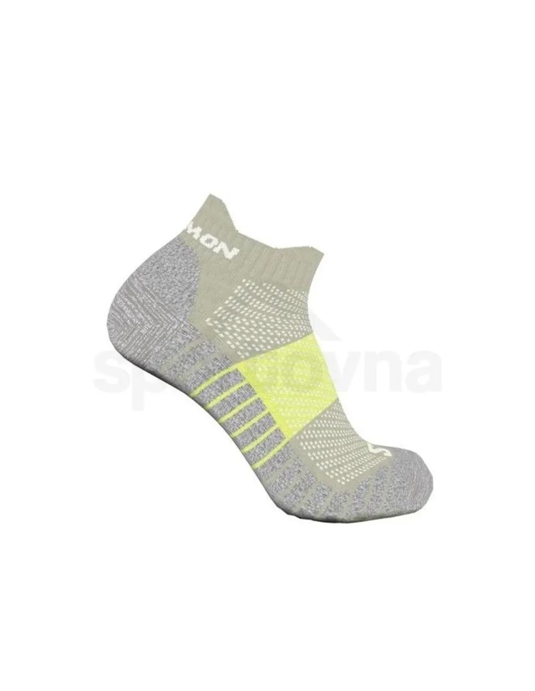 Calcetines Salomon Aero Ankle Gris/Amarillo