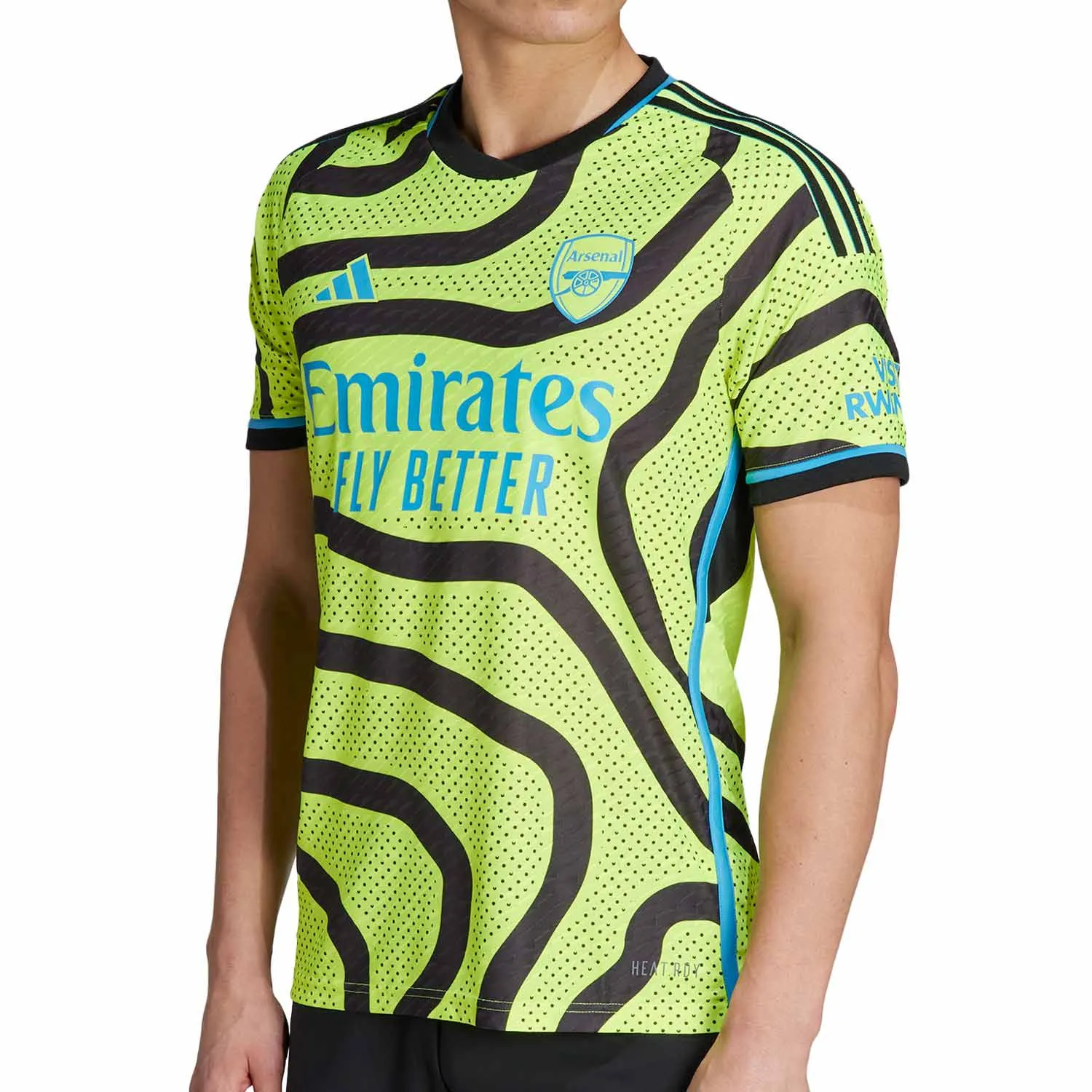 Camiseta adidas 2a Arsenal Rice 2023 2024 auténtica