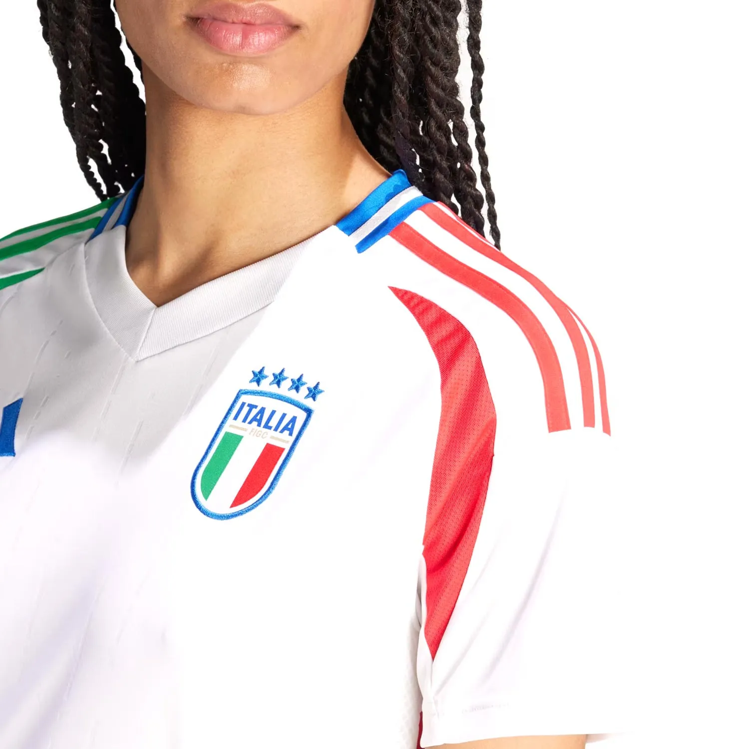 Camiseta adidas 2a Italia mujer 2024