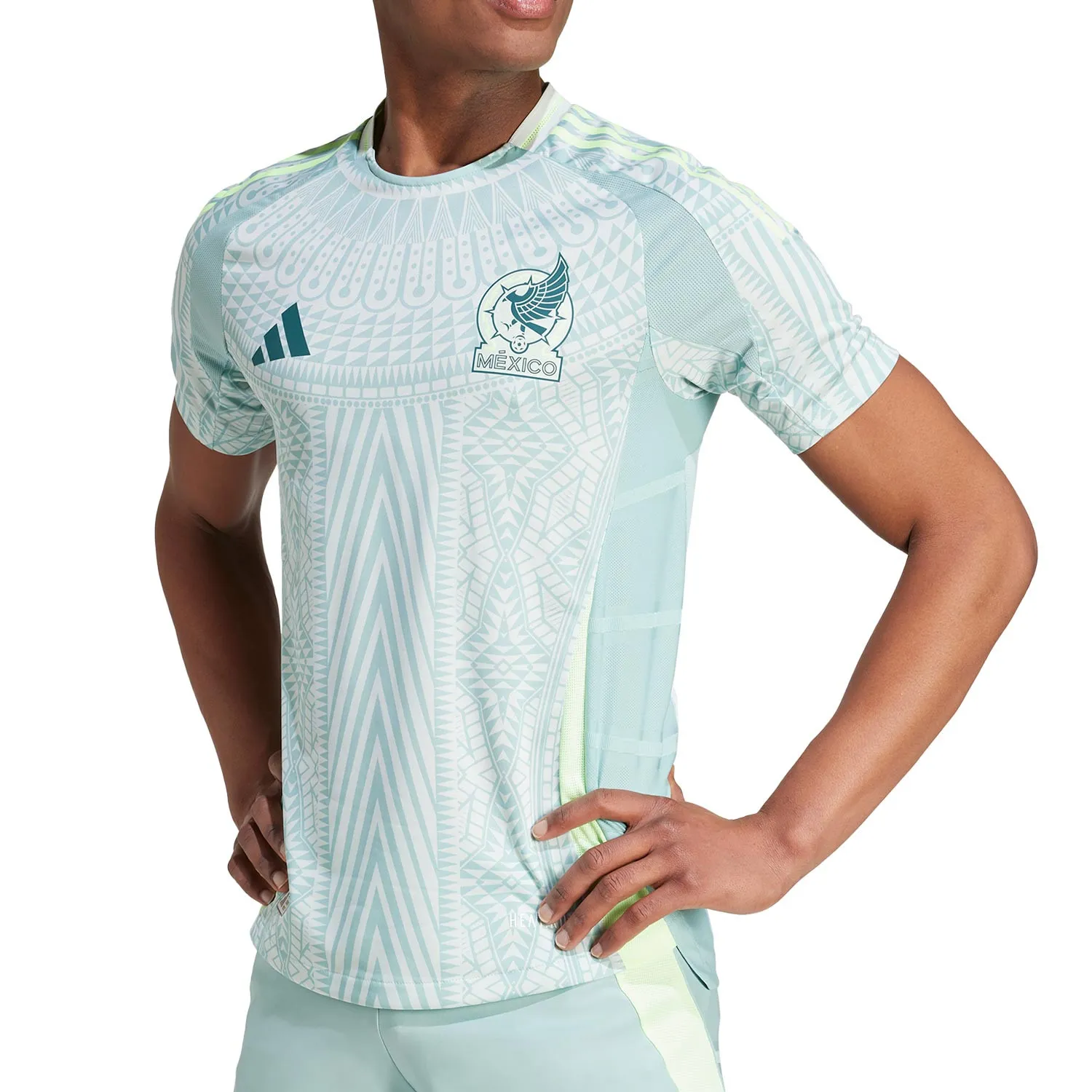 Camiseta adidas 2a México auténtica 2024