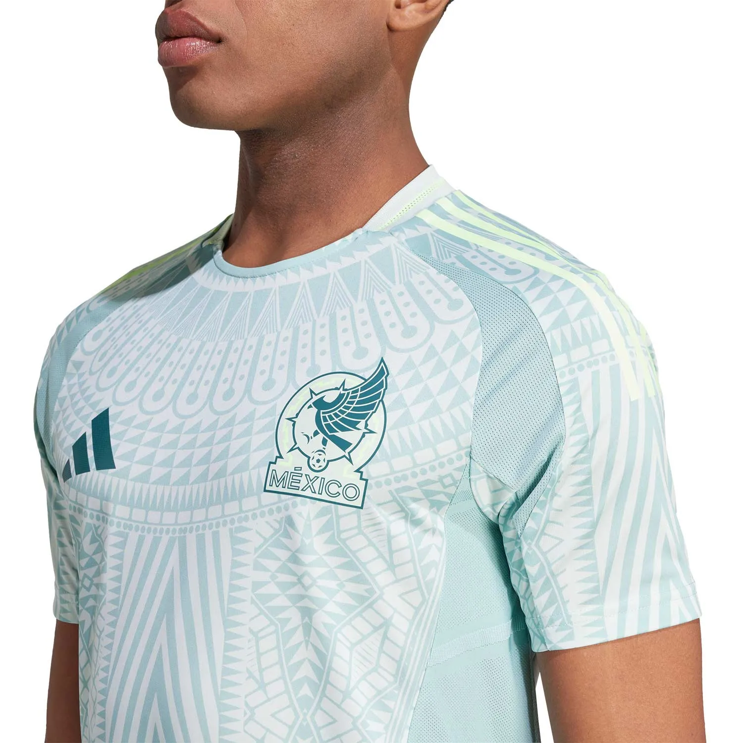 Camiseta adidas 2a México auténtica 2024