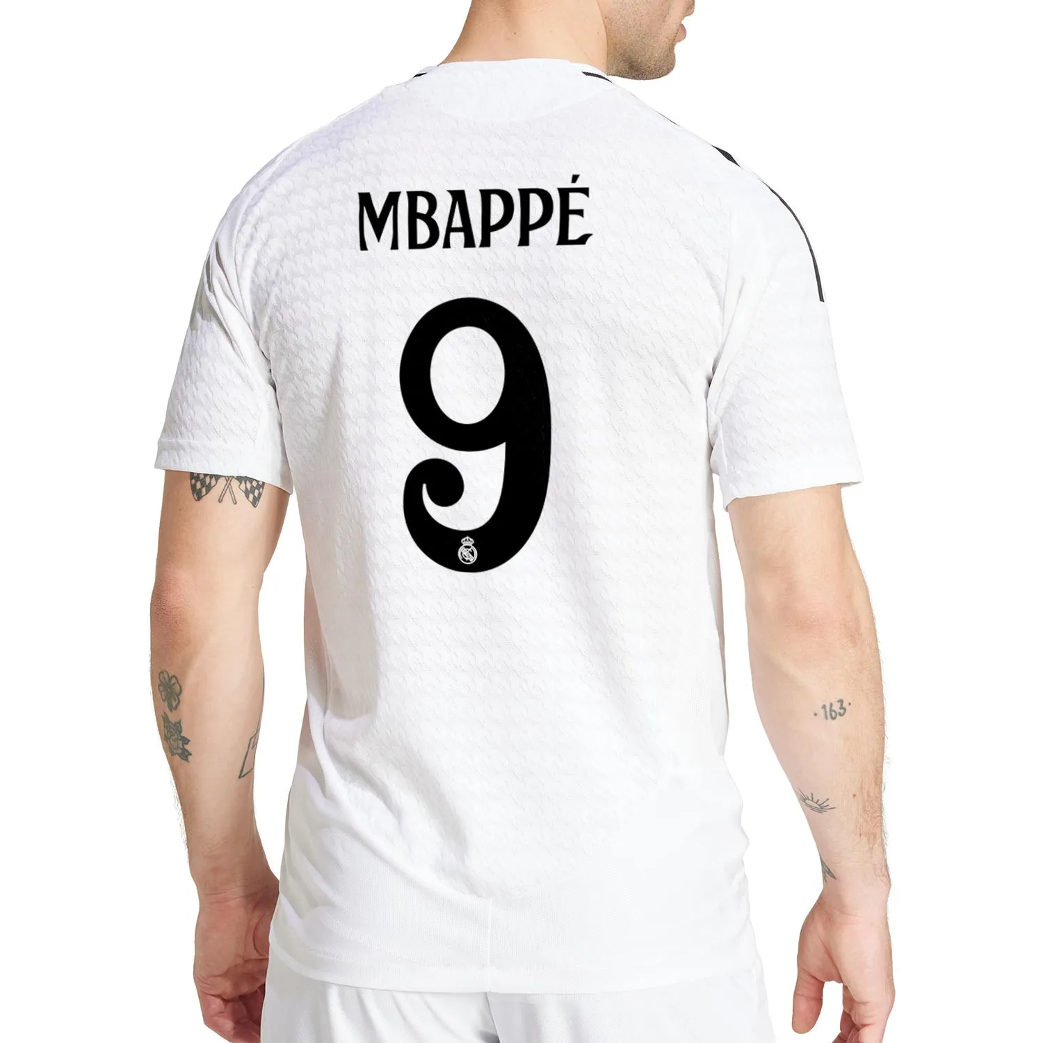 Camiseta adidas Real Madrid auténtica Mbappé 2024 2025