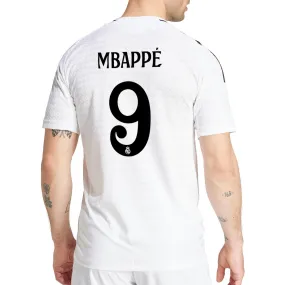 Camiseta adidas Real Madrid auténtica Mbappé 2024 2025