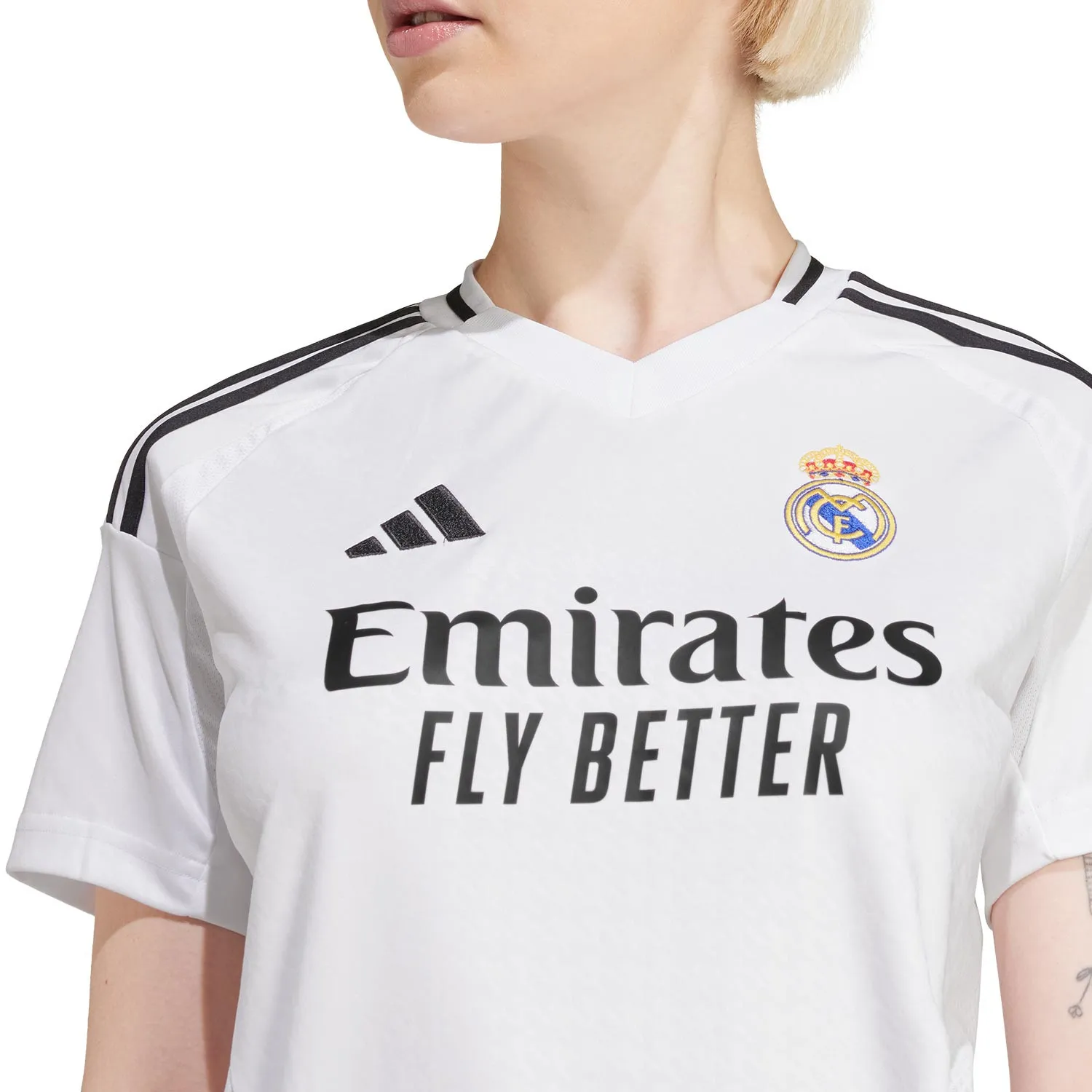 Camiseta adidas Real Madrid mujer 2024 2025