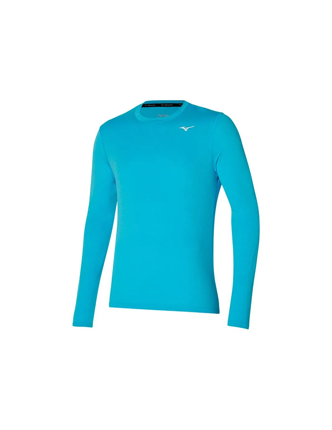 Camiseta de Fitness Mizuno Impulse Core Azul Hombre