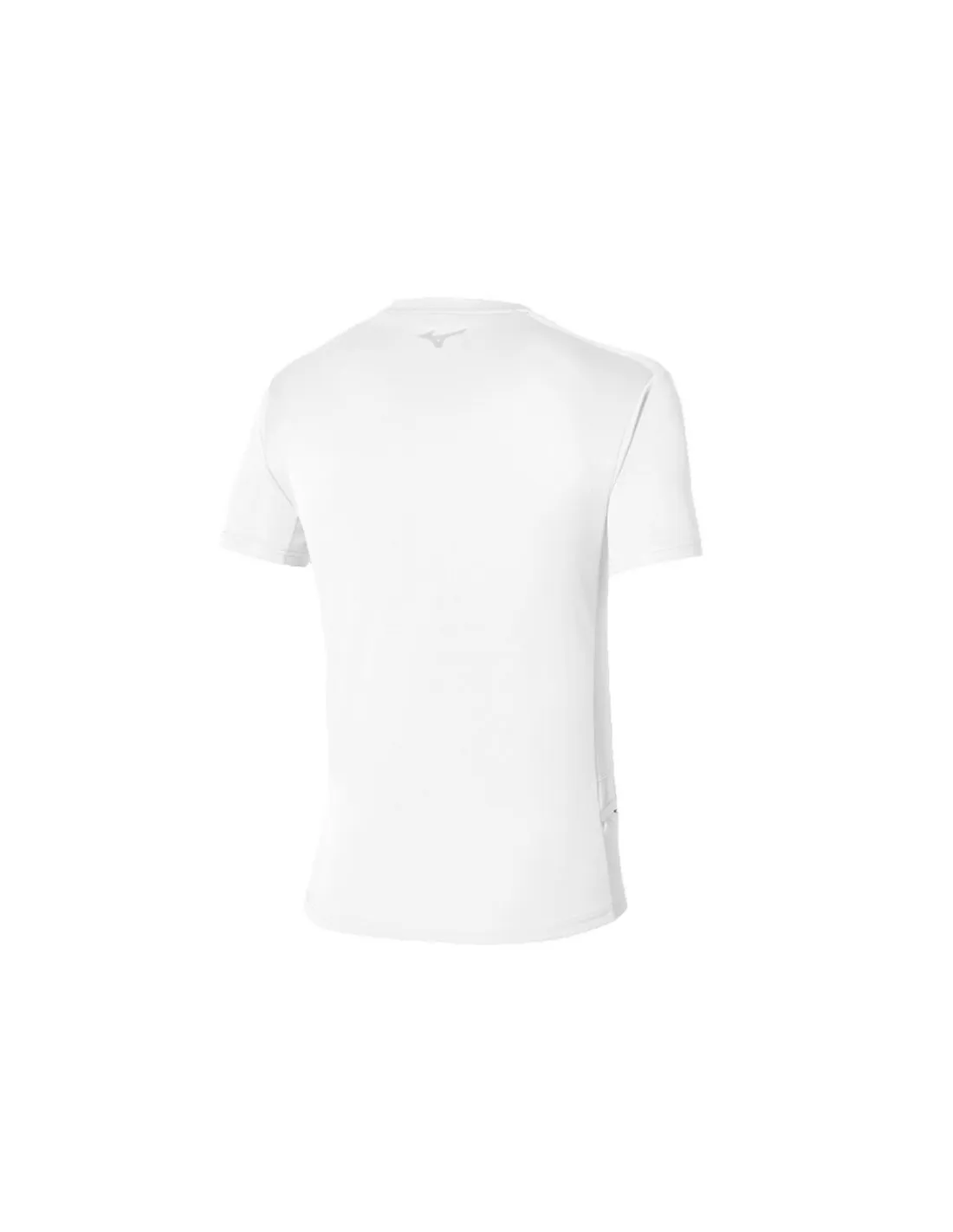 Camiseta de Fitness Mizuno Two Loops 8 Blanco Hombre