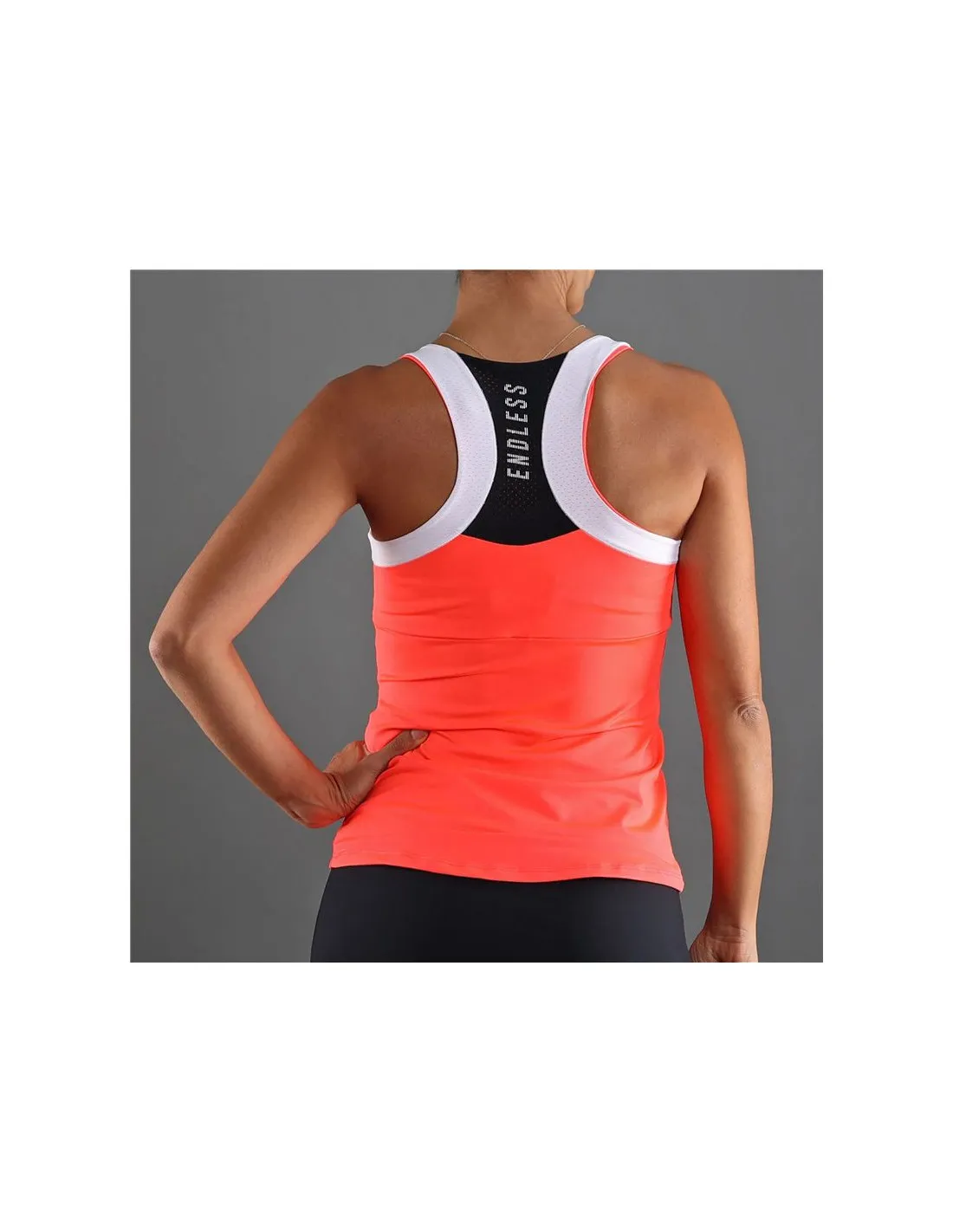 Camiseta de Pádel Endless Race naranja para Mujer