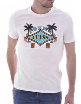 CAMISETA HOMBRE GUESS 5340 BLANCO