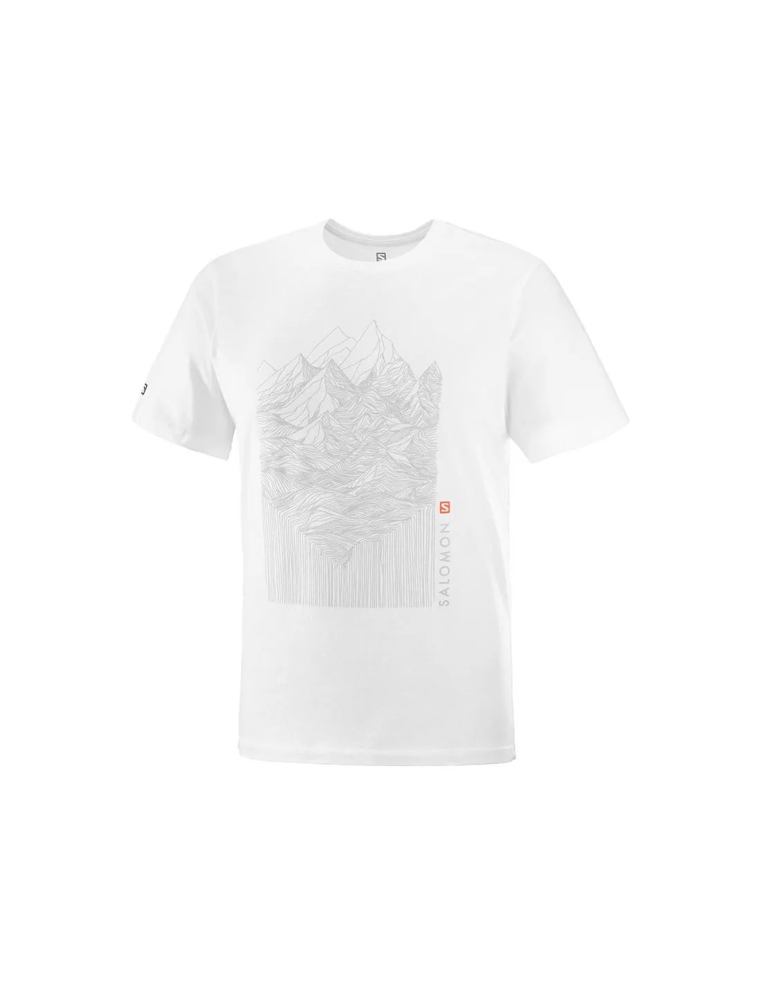 Camiseta Salomon Outlife Mountain Hombre WH