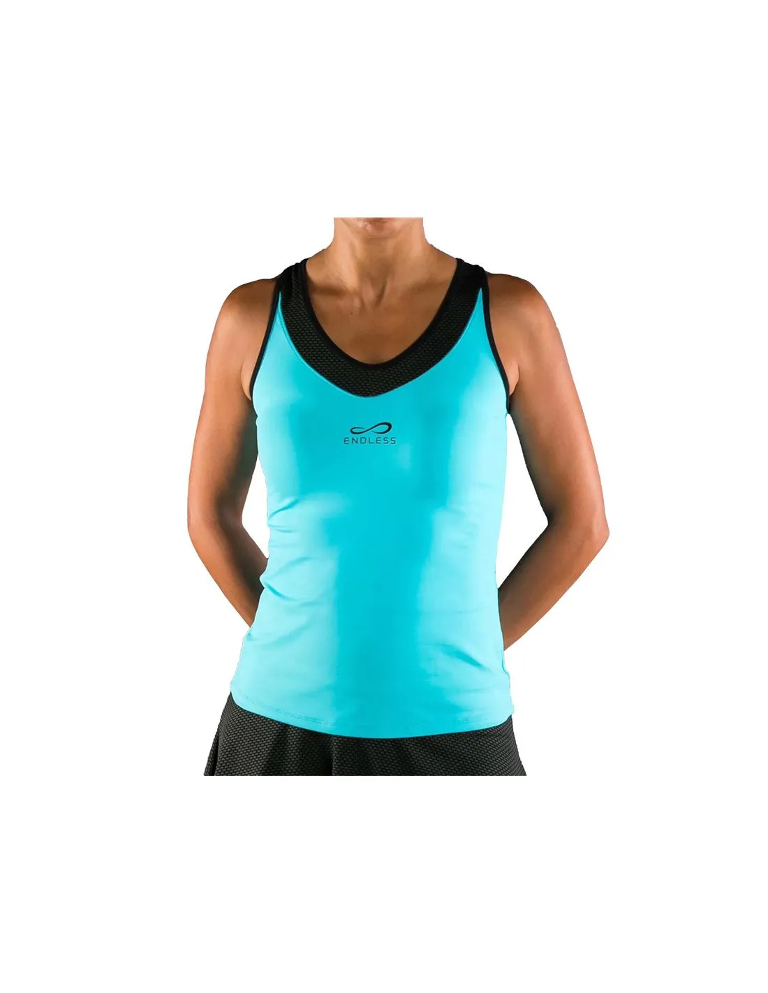 Camiseta sin mangas Endless Lux II Mujer Blue